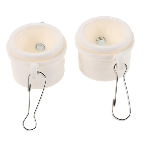 Toyvian Wetterfeste Flaggenstock Ringe Drehbare Flaggenhalter Wind und Regenfeste Flaggenbefestigung Langlebige Flagpole Clips Geeignet für Verschiedene Flaggenmasten Outdoor von Toyvian