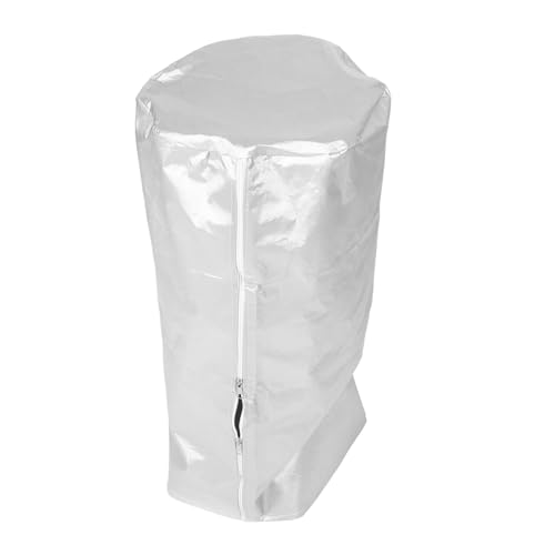 Toyvian Wetterfeste Gasflaschenschutzhülle Silber UV Staubschutz Vollabdeckung Outdoor Schutzhülle für Camping und Garten von Toyvian