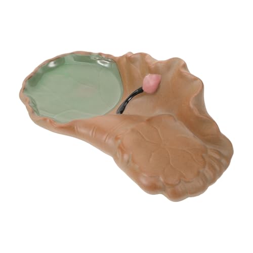 Toyvian Wiederverwendbare Pflanzenschale Keramik Lotusblatt Form für Bonsai mit Drainagefunktion Schützt Böden vor Wasserleckagen Geeignet für Fensterbänke und Blumentöpfe Toyvian Wiederverwendbare Pflanzenschale Keramik Lotusblatt Form für Bonsai mit Drainagefunktion Schützt Böden vor Wasserleckagen Geeignet für Fensterbänke und Blumentöpfe von Toyvian