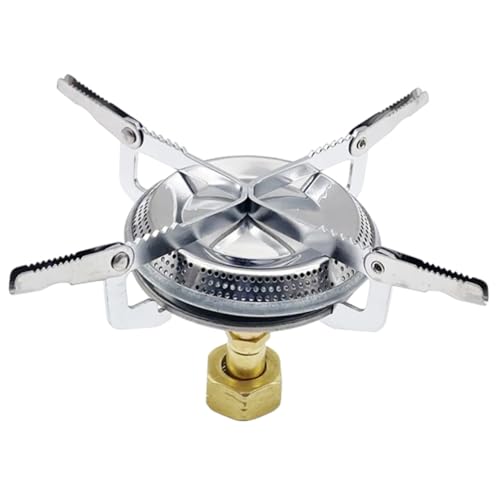 Toyvian Winddichter Outdoor Mini Gaskocher Campingkocher mit Basis Kompakt Leicht Langlebig und für Picknick Wandern und Camping im Freien Toyvian Winddichter Outdoor Mini Gaskocher Campingkocher mit Basis Kompakt Leicht Langlebig und für Picknick Wandern und Camping im Freien von Toyvian