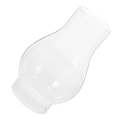 Toyvian Windgeschützter Glas kamin Ø Mundgeblasen Ersatz für Vintage Petroleum öllampe Einfache Montage Dekorativer Lampenschirm für Zuhause und Outdoor Toyvian Windgeschützter Glas kamin Ø Mundgeblasen Ersatz für Vintage Petroleum öllampe Einfache Montage Dekorativer Lampenschirm für Zuhause und Outdoor von Toyvian