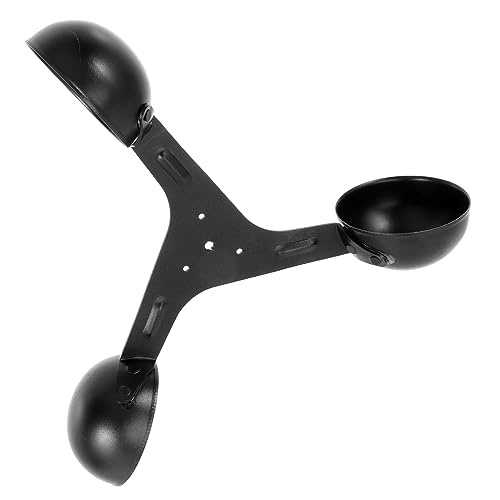 Toyvian Windgeschwindigkeitsmesser Cup Anemometer Aluminiumlegierung Windmess Sensor für Präzise Windmessungen Leicht und Praktisch Geeignet für Wetterstationen und Windmessungen Toyvian Windgeschwindigkeitsmesser Cup Anemometer Aluminiumlegierung Windmess Sensor für Präzise Windmessungen Leicht und Praktisch Geeignet für Wetterstationen und Windmessungen von Toyvian