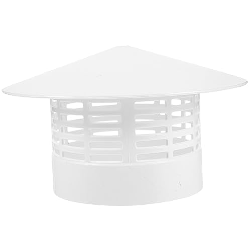 Toyvian Windschutz Regenhaube Dachlüftung PVC Schornsteinkappe Wetterfest Kälte und Druckbeständig Einfach Montierbar Langlebiger Schutz für Garten und Wohnraumlüftung Toyvian Windschutz Regenhaube Dachlüftung PVC Schornsteinkappe Wetterfest Kälte und Druckbeständig Einfach Montierbar Langlebiger Schutz für Garten und Wohnraumlüftung von Toyvian