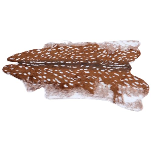 Toyvian Wohnzimmer Teppich Plüsch Kuschelig Sanft rutschfest Waschbar Sika Hirsch Muster Bodenmatte Schlafzimmer Teppich Fußmatte Dekorativ Komfortabel Toyvian Wohnzimmer Teppich Plüsch Kuschelig Sanft rutschfest Waschbar Sika Hirsch Muster Bodenmatte Schlafzimmer Teppich Fußmatte Dekorativ Komfortabel von Toyvian