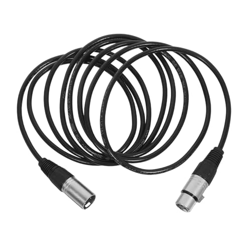 Toyvian Xlr Audio Kabel Male female Mikrofon Patchkabel für Studio Lautsprecher Live Performance Rauscharm Stabile Verbindung Vielseitig Kompatibel von Toyvian