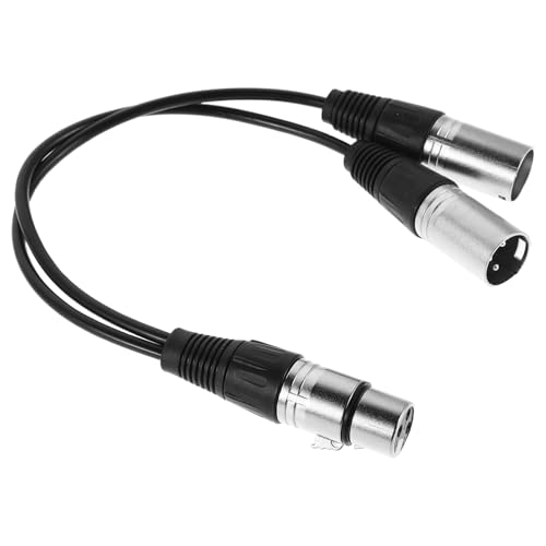 Toyvian Xlr Weiblich zu Dual Xlr Männlich Balanciertes Mikrofonkabel für Audio Anlagen und Mehrgeräte Setups Toyvian Xlr Weiblich zu Dual Xlr Männlich Balanciertes Mikrofonkabel für Audio Anlagen und Mehrgeräte Setups von Toyvian