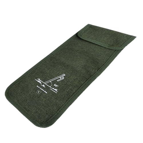 Toyvian Zeltheringe Aufbewahrungstasche mit Glatter Oberfläche Robust Tragbar Kompakt für Camping Wandern Outdoor Zeltnägel Organizer Leicht und Vielseitig für Survival von Toyvian