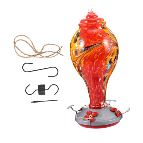 Toyvian Zubringer intelligenter Vogelhäuschen Dekorative Vogelhäuschen für Wasserzufuhr Garten vogelhäuschen Birdfeeder hängender -Futterspender -Feeder Vogelfütterer Eisen Toyvian Zubringer intelligenter Vogelhäuschen Dekorative Vogelhäuschen für Wasserzufuhr Garten vogelhäuschen Birdfeeder hängender -Futterspender -Feeder Vogelfütterer Eisen von Toyvian