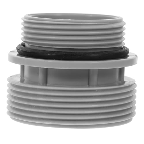 Toyvian für Sandpumpe Pooladapter Pumpenadapter Schlauchadapter für Sandpumpe Poolwartungszubehör Poolschlauchadapter Filter Einlasssieb mit Gewinde Poolablaufadapter Abs Grey Toyvian für Sandpumpe Pooladapter Pumpenadapter Schlauchadapter für Sandpumpe Poolwartungszubehör Poolschlauchadapter Filter Einlasssieb mit Gewinde Poolablaufadapter Abs Grey von Toyvian