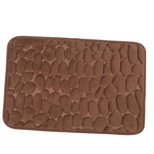 Toyvian rutschfeste Badematte Absorbierendem Material Waschbar für Badezimmer und Eingangsbereich Toilettenmatten von Toyvian