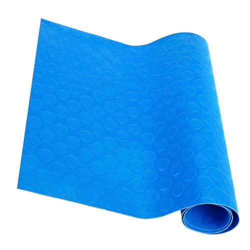 Toyvian rutschfeste Schwimmbadleitermatte mit Kupfermünzmuster Langlebige Schutzmatte für Pooltreppen Hohe Reibung Einfache Installation Bodenschonende Poolleiterunterlage von Toyvian