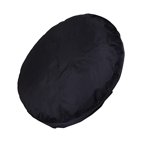 Toyvian wasserdichte Badewannenabdeckung Freibad Solar-Poolabdeckungen Schutz Pools halten niple Covers abdeckplan solare Poolabdeckung Pool-Solarabdeckung 190t Polyestertaft Black von Toyvian