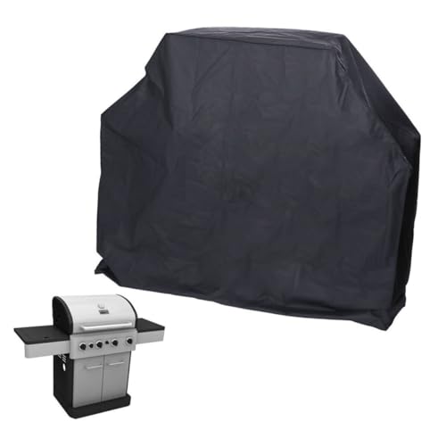 Toyvian wasserdichte Grillabdeckhaube aus Strapazierfähigem Nylon Wetterfeste BBQ Abdeckung für Outdoor Grill und Gartenmöbel Robustes Schutzcover Schwarz Toyvian wasserdichte Grillabdeckhaube aus Strapazierfähigem Nylon Wetterfeste BBQ Abdeckung für Outdoor Grill und Gartenmöbel Robustes Schutzcover Schwarz von Toyvian