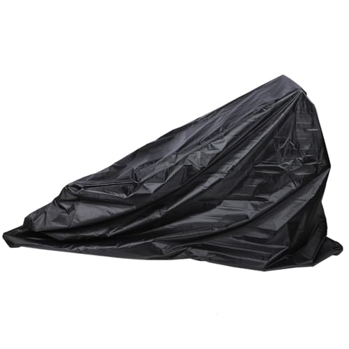Toyvian wasserdichte Schneefräsen Schutzhülle aus Strapazierfähigem Polyester Leichter Langlebiger Schutz für Outdoor Schneebläser Wasser und Schmutzabweisend Waschbar Schwarz von Toyvian