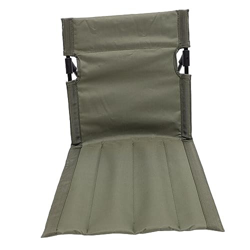 Toyvian zusammenklappbarer Strandkorb liegestuhl stuhlhussen Klappstuhl Oxford-Stoffstuhl Faltstühle für draußen Wanderstuhl Strand Campingstuhl Metall Army Green von Toyvian