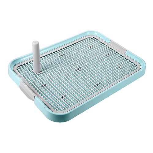 Welpentoilette mit Rutsch Design Waschbares Hundetoiletten Tablett für Indoor Haustiere zu Reinigen Trainingsunterlage für Welpen und Kleine von Toyvian