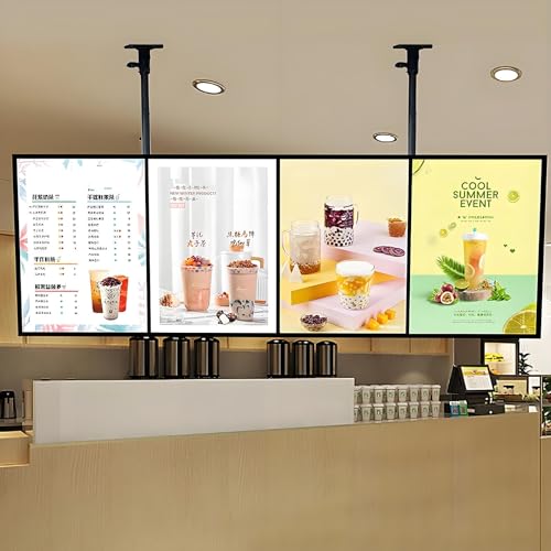 3D-Menütafel, LED-Menütafel Mit Hintergrundbeleuchtung,Wandmontierte Werbetafel, Ultradünner, Schlanker LED-Leuchtkasten Aus Aluminiumlegierung Mit Schnappverschluss,5pcs-60×70cm 3D-Menütafel, LED-Menütafel Mit Hintergrundbeleuchtung,Wandmontierte Werbetafel, Ultradünner, Schlanker LED-Leuchtkasten Aus Aluminiumlegierung Mit Schnappverschluss,5pcs-60×70cm von TozMvi