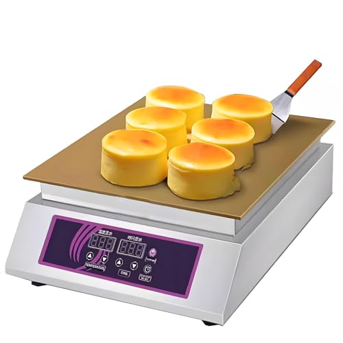 Kommerzielle Soufflémaschine Mit Antihaftbeschichtung, Kommerzieller Pfannkuchenmaker, Elektrischer Muffinmaker, Elektrische Dorayaki-Maschine Für Die Arbeitsplatte,Singlehead von TozMvi