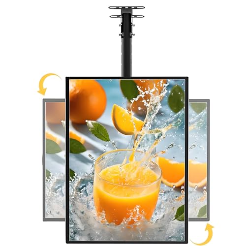 LED-Leuchtkasten Mit Ultradünnem Rahmen, Menütafel Mit LED-Hintergrundbeleuchtung, Beleuchtete Plakatanzeige, Vertikale, Schlanke LED-Anzeigetafel,50×80cm LED-Leuchtkasten Mit Ultradünnem Rahmen, Menütafel Mit LED-Hintergrundbeleuchtung, Beleuchtete Plakatanzeige, Vertikale, Schlanke LED-Anzeigetafel,50×80cm von TozMvi