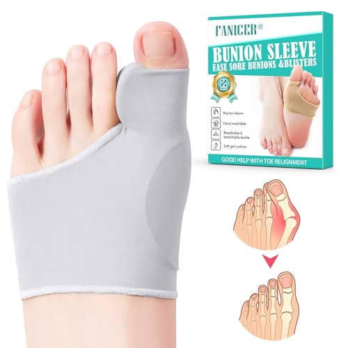 Hallux Valgus Korrektur, Hallux Valgus Socken, Großer Zeh Bandage Korrektur, Hallux Valgus Socken mit Gel-Pad Schutz, Korrektur und Schutz, Hallux Valgus Bandage für Männer Frauen (37-43 M, Grau) von Tpubmity