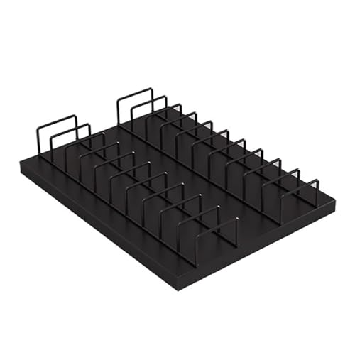 Große Bodenfliesen -Display -Rack,Tragbare Baumaterialausstellungsständer,Die Organisatoren des Lagersektors sind All-in-One,Wird für Lieferantenaktivitäten/Handel verwendet(Black,M) von Tqertrtfxa