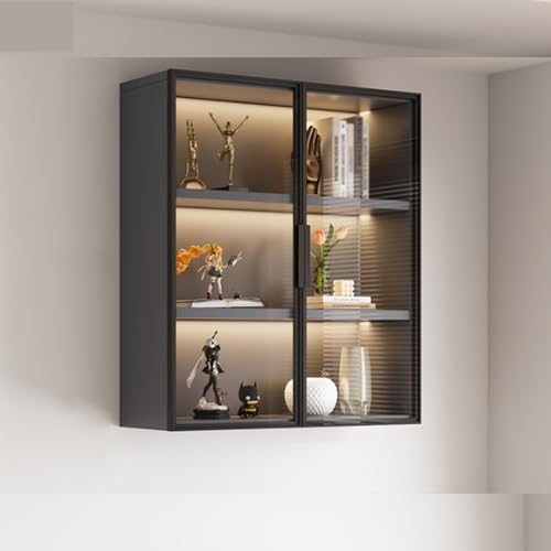 Hängeregal Wandvitrine Bücherregal Restaurant handgefertigtes Modell Glaswandschrank Wandbücherregal Wandküche,Wandmontierte Badezimmer- und Küchenschränke mit Glastüren(60*35*95cm/23.6*13.8*37.4in) Hängeregal Wandvitrine Bücherregal Restaurant handgefertigtes Modell Glaswandschrank Wandbücherregal Wandküche,Wandmontierte Badezimmer- und Küchenschränke mit Glastüren(60*35*95cm/23.6*13.8*37.4in) von Tqertrtfxa