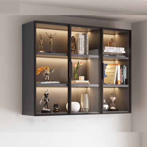 Hängeregal Wandvitrine Bücherregal Restaurant handgefertigtes Modell Glaswandschrank Wandbücherregal Wandküche,Wandmontierte Badezimmer- und Küchenschränke mit Glastüren(90*25*95cm/35.4*10.1*37.4in) Hängeregal Wandvitrine Bücherregal Restaurant handgefertigtes Modell Glaswandschrank Wandbücherregal Wandküche,Wandmontierte Badezimmer- und Küchenschränke mit Glastüren(90*25*95cm/35.4*10.1*37.4in) von Tqertrtfxa