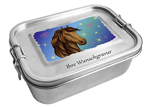 Tr Origin Outdoors Lunchbox 'Deluxe' – Pferd 0,8 L, mit persönlicher Wunschgravur Tr Origin Outdoors Lunchbox 'Deluxe' – Pferd 0,8 L, mit persönlicher Wunschgravur von Tr