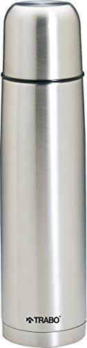 Trabo Dakota Edelstahl Thermo Container, Silber, 0,5 Liter von Trabo