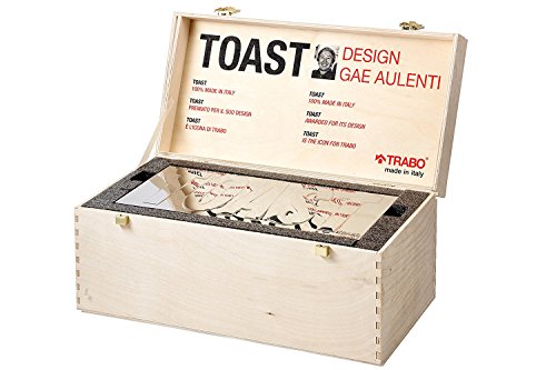 Trabo "GAE Aulenti Design Toaster, schwarz von Trabo