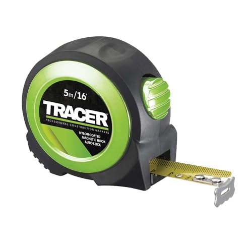 Tracer ATM5 Maßband mit automatischer Verriegelung, 5 m von Tracer