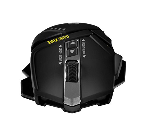 Tracer Frenzy Avago USB Optische 4000dpi Rechtshänder Schwarz – Maus (USB, Spielen, Tasten pressoirs, Rad, optisch, 4000 DPI) von Tracer