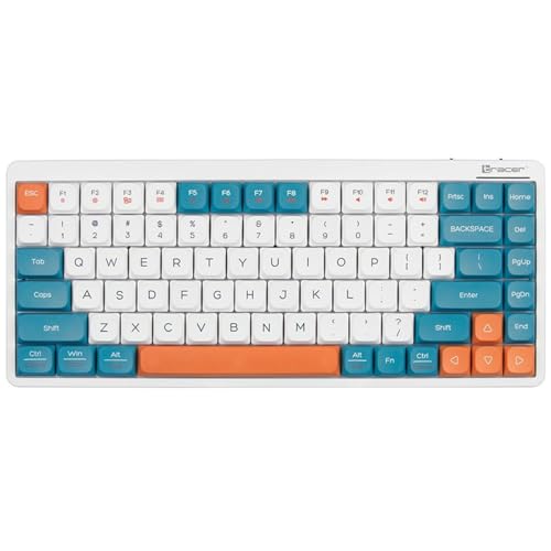 Tracer TRAKLA47309 Mechanische Tastatur, Weiß, Mehrfarbig, QWERTY von Tracer