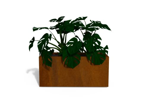 TrackDesign LINE | Blumenkasten aus Corten von TrackDesign