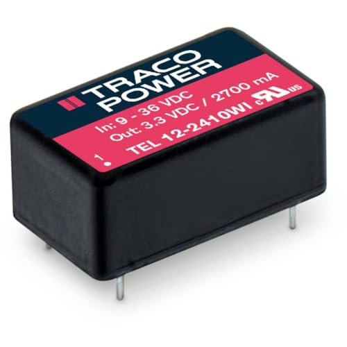 TracoPower TEL 12-2411WI DC/DC-Wandler 2.4A 12W 5.1 V/DC 1St. von TracoPower