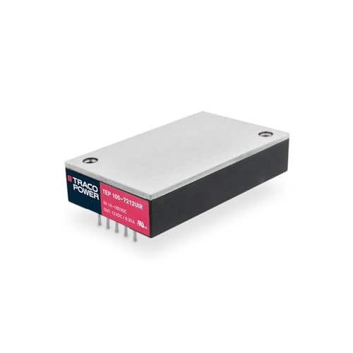 TracoPower TEP 100-7211UIR DC/DC-Wandler, Print 110 V/DC 5 V/DC 20A 100W Anzahl Ausgänge: 1 x Inhal von TracoPower