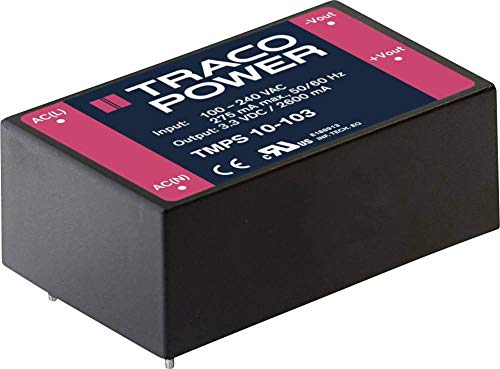 TracoPower TMPS 10-103 AC/DC-Printnetzteil 2600mA 8.6W +3.3 V/DC von TracoPower