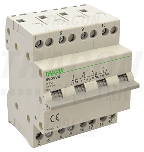 Modularschalter i-0-ii 16, 32, 63A 1-4 polig (SVK4-63) von LUMBO