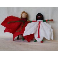 Weihnachtsfee Puppe Kit - Elfen Blumenfee Selbermachen von TracysGardenFairies