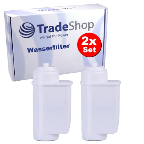 2x Trade-Shop Ersatz Wasserfilter/Filterpatrone für Siemens EQ.6 plus S100 TE651509DE S300 TE653501DE S400 TE654509DE S500 TE655503DE von Trade-Shop