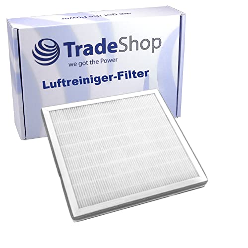 Trade-Shop Filter-Set Wartungs-Set (Vorfilter + HEPA-Filter + Aktivkohlefilter) kompatibel mit Beurer LR200 LR-200, LR210 LR-210 ersetzt 660.04 / Luftreiniger Luftwäscher von Trade-Shop