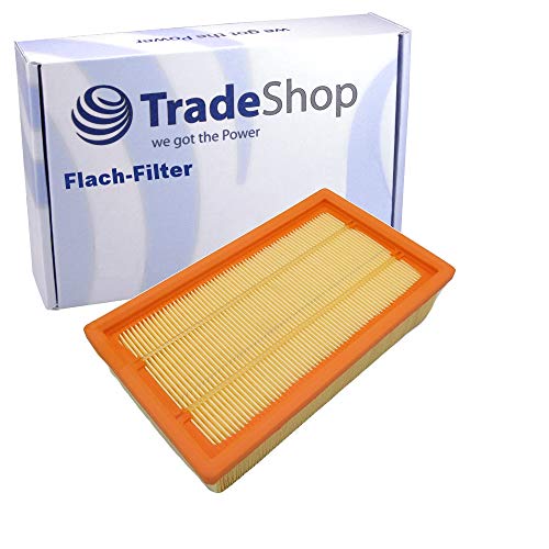 Trade-Shop Flachfalten-Filter Lamellenfilter ersetzt Kärcher 6.904-206.0 6.904-176.0 6.904-190.0 6.904-287.0 6.907-455.0 von Trade-Shop