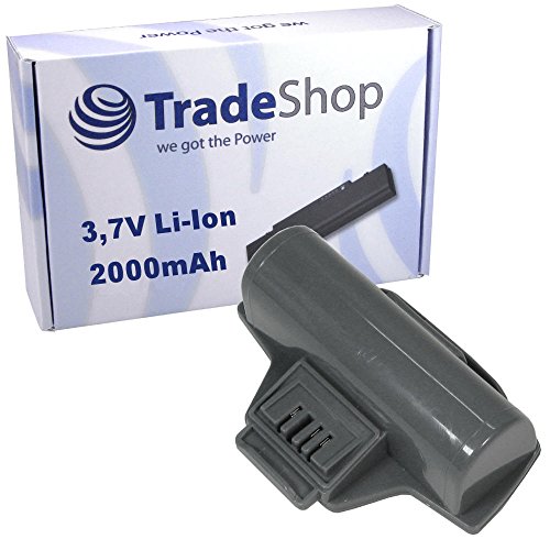 Trade-Shop Li-Ion Akku 3,7V / 2000mAh kompatibel mit Kärcher WV55, WVP10 ersetzt 4.633-083.0 2.633-116.0 1.633-440.0 1.633-443.0 1.633-447.0 von Trade-Shop