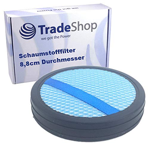 Trade-Shop Staubsaugerfilter kompatibel mit Philips PowerPro Aqua FC6400, FC6401, FC6402, FC6404 Akku-Staubsauger - Schaumstofffilter von Trade-Shop