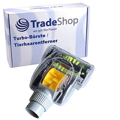 Universal Turbo-Bürste/Tierhaarentferner für 32mm Saugrohre für Kärcher NT 30/1 Tact Te M NT 40/1 Ap L NT 40/1 Tact TE L NT 50/1 Tact Te H NT 50/1 Tact TE L NT 50/1 Tact Te M von Trade-Shop
