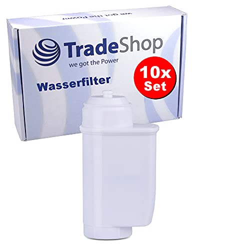 10x Trade-Shop Ersatz Wasserfilter/Filterkartusche für Siemens TK76509DE TK76F09 TK76K572/01 TK76K572CH/01 TK76K573 TK76K572GB TE703201RW TE706209RW von Trade-Shop