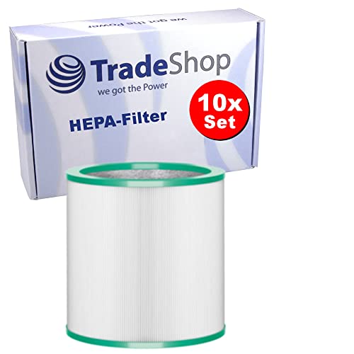 10x Trade-Shop HEPA Filter Ersatz kompatibel mit Dyson Pure Cool Link TP02 TP03 TP00 AM11 Cool ME BP01 Luftreiniger von Trade-Shop