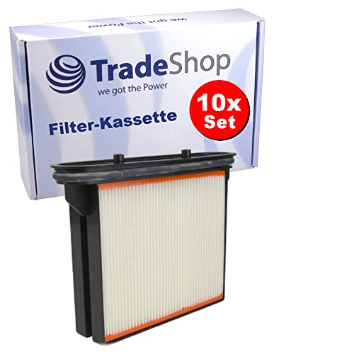 10x Trade-Shop Polyester-Faltenfilter Filter-Kassette Filter-Kartusche für Spit AC1600 AC 1625 AC 1630P, AC 1630 P M 3M Mobile Absaugsysteme 64396 64400 64404 64408 10x Trade-Shop Polyester-Faltenfilter Filter-Kassette Filter-Kartusche für Spit AC1600 AC 1625 AC 1630P, AC 1630 P M 3M Mobile Absaugsysteme 64396 64400 64404 64408 von Trade-Shop