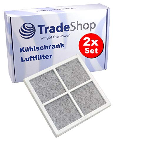 2x Ersatz Kühlschrankfilter für LG Pure'N'Fresh Kühlschränke ersetzt ADQ73214404 ADQ73334008 ADQ73334003 LT120F Gefrierschrank Luftfilter Frischfilter von Trade-Shop