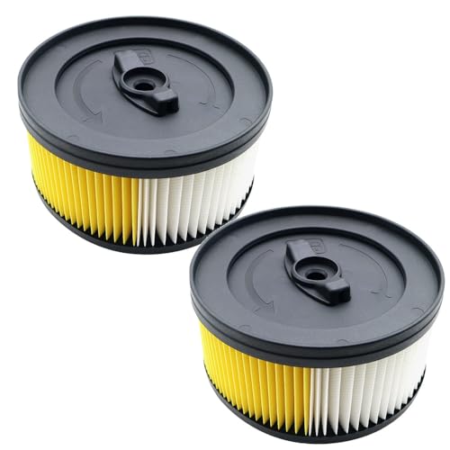 2x Nano Patronenfilter Rund-Filter ersetzt 6.414-960.0 für Kärcher WD 4.200-WD 5.999 WD 4 WD 5 WD 4.200 WD 4.250 WD 4.290 WD 4.500 WD 5.200M WD 5.300 WD 5.300M WD 5.400 WD 5.450 von Trade-Shop